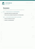 Biologie: Enzymen