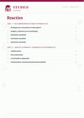 Chemie: Reacties