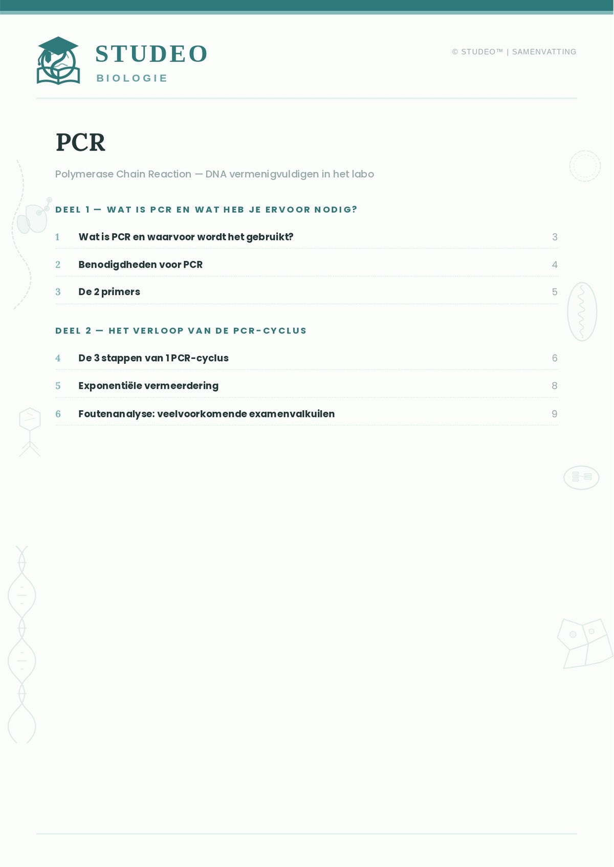 Biologie: PCR