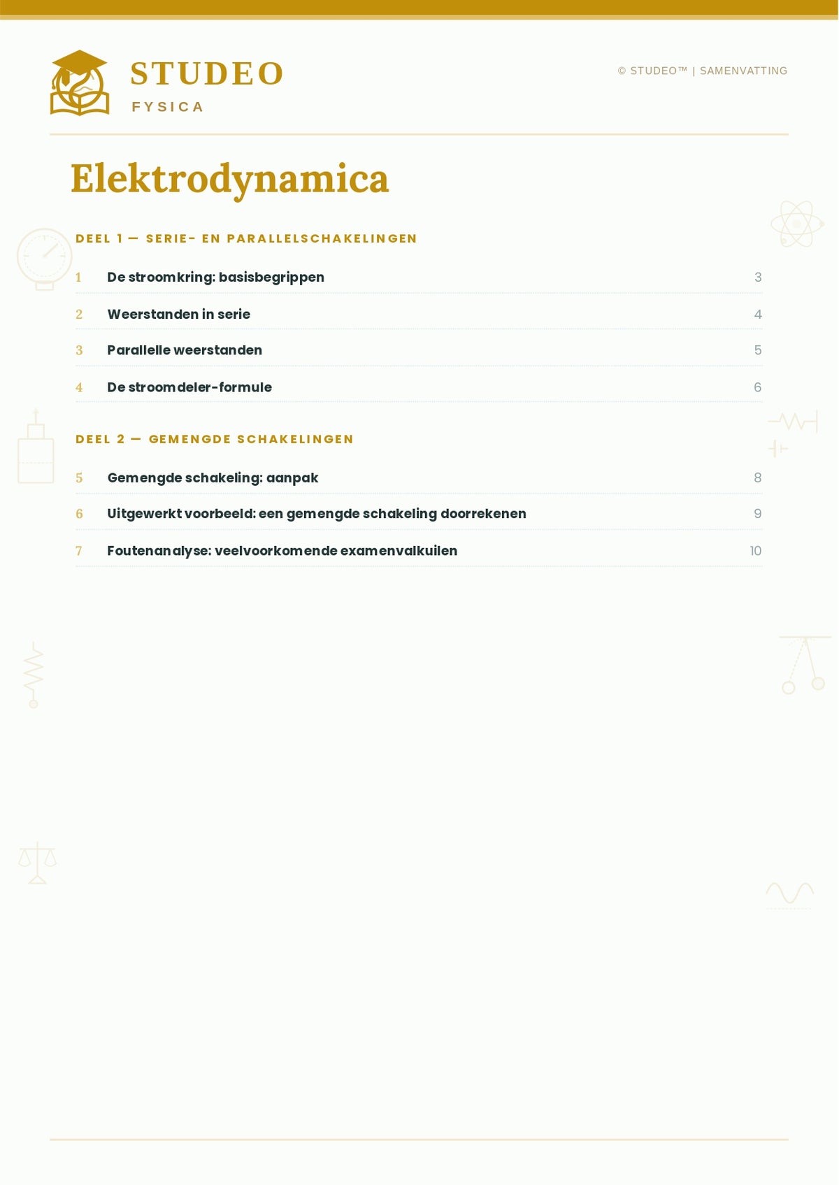 Fysica: Elektrodynamica