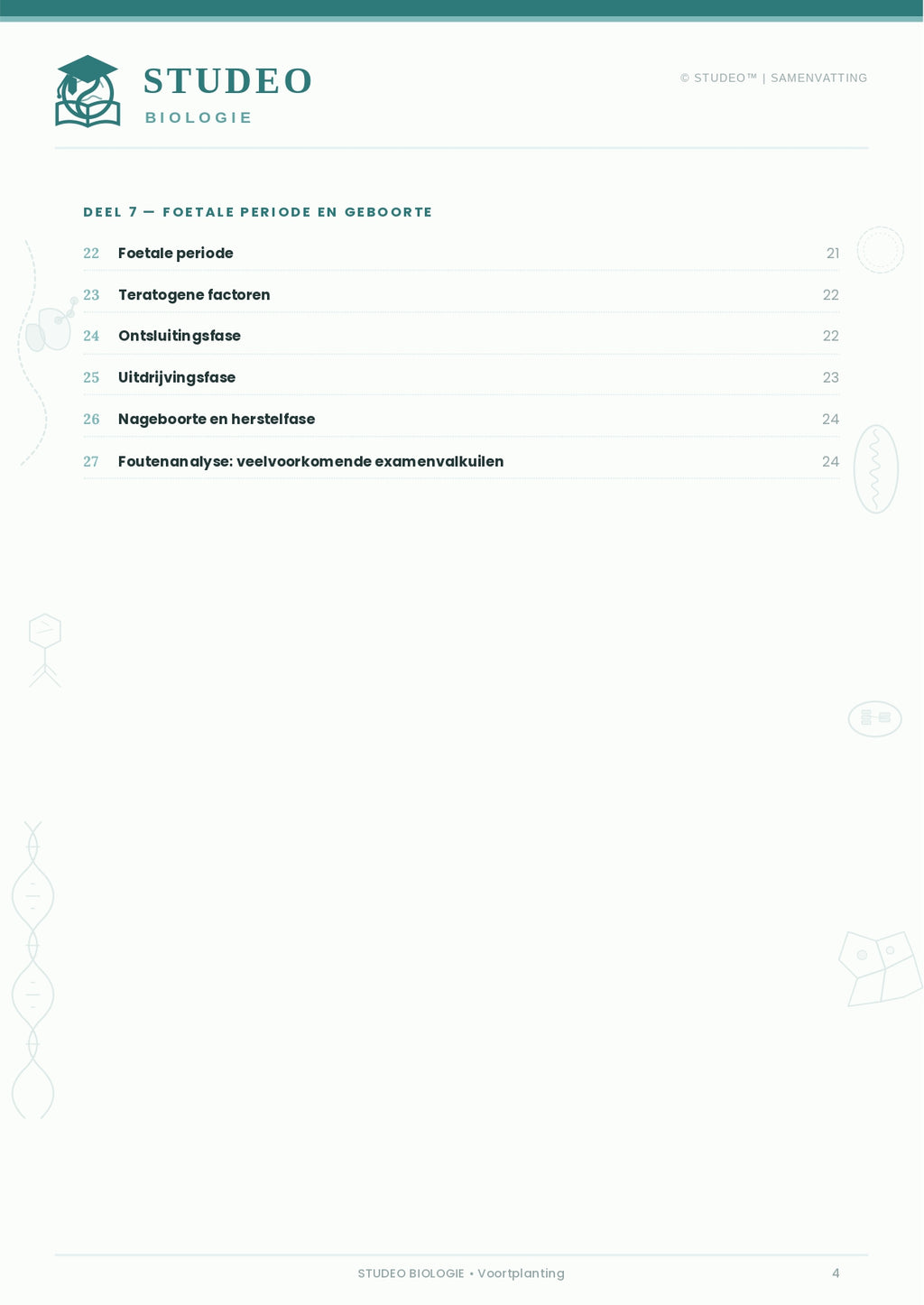 Biologie: Voortplanting