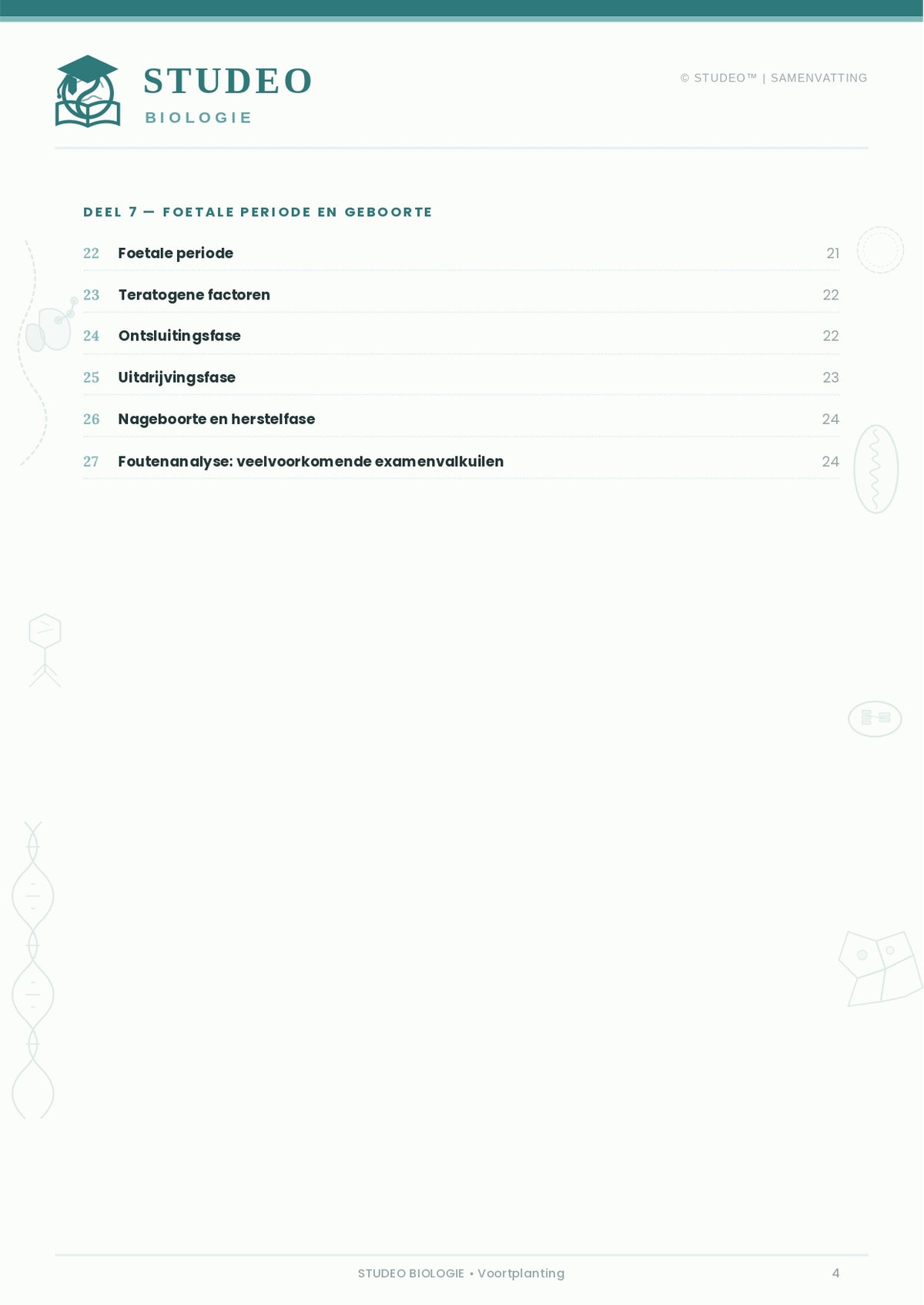 Biologie: Voortplanting