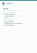 Biologie: De Cel